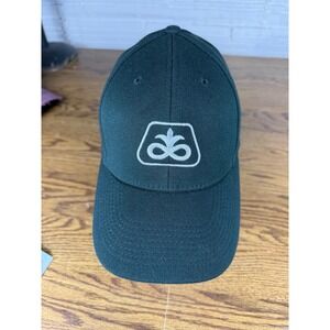 Pioneer‎ Seeds Hat Cap Fitted Mens One Size Green Embroidered Stretch Fit Farm